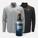 The McKenna 1/4 Zip Long Sleeve Tech Shirt Pack