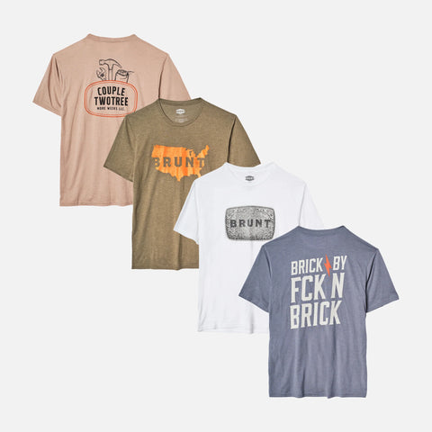 The Graphic Tee Pack (4 for 3)