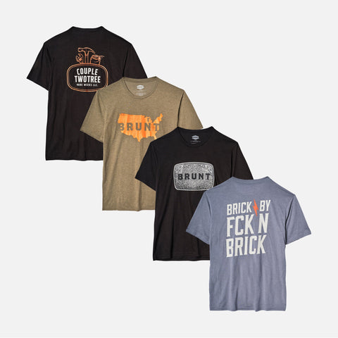 The Graphic Tee Pack (4 for 3)
